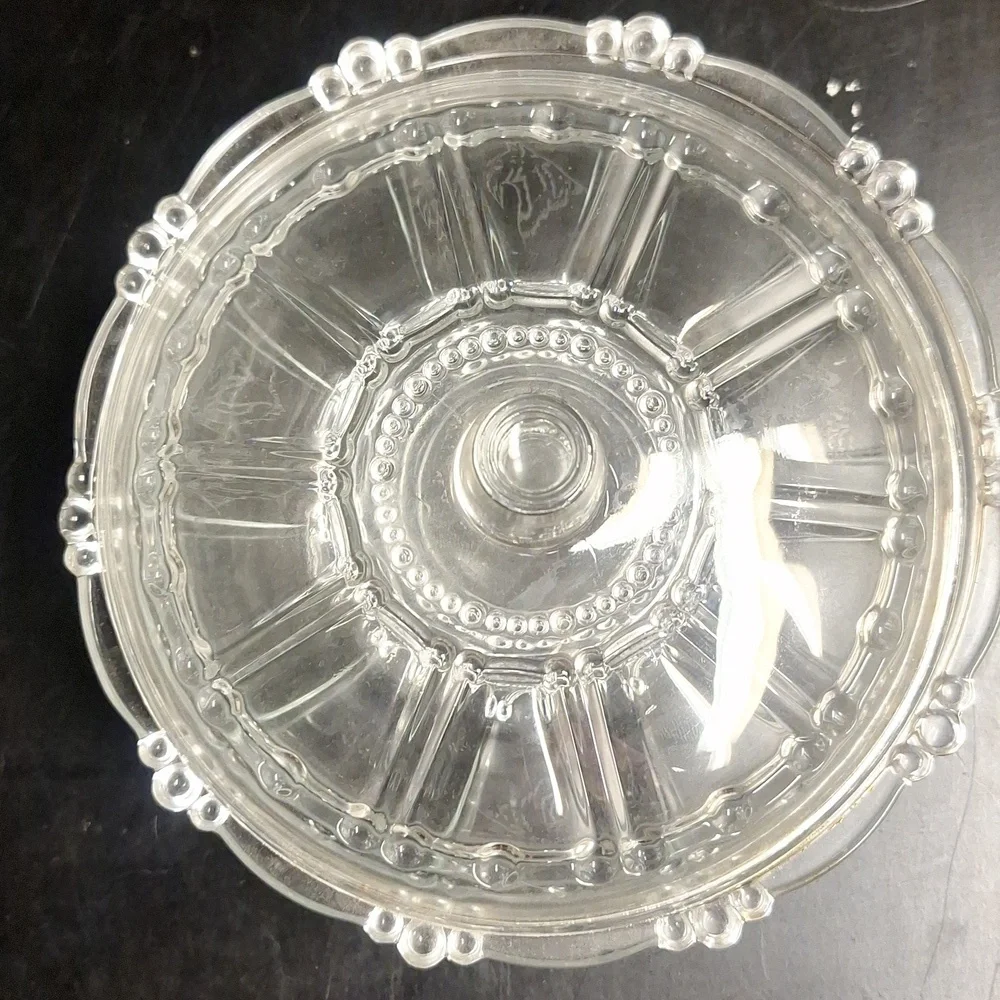 Glass Candy Dish 7.5